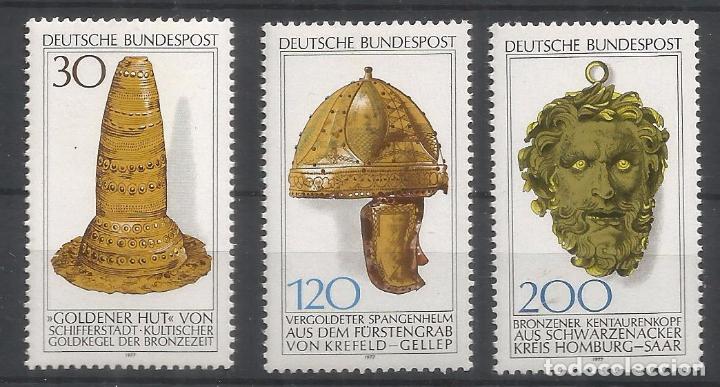Sellos: ALEMANIA 1977 ARQUEOLOGIA - Foto 1