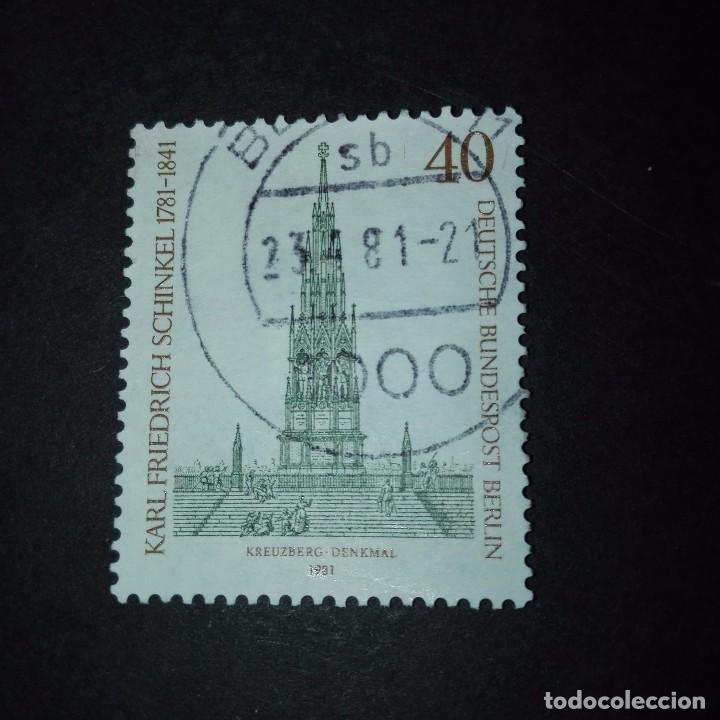 Sellos: BERLIN A&Ntilde;O DE 1981   YT NUMERO 601 - Foto 1