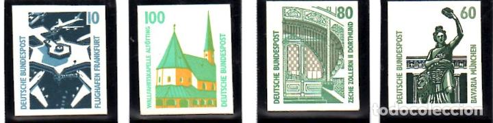 Selos: ALEMANIA.- CAT&Aacute;LOGO YVERT N&ordm; 1383/86, SERIE COMPLETA EN NUEVO.