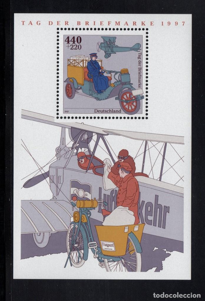 Selos: ALEMANIA HB 40** - A&Ntilde;O 1997 - AVIONES - DIA DEL SELLO