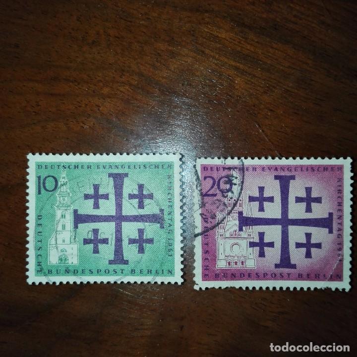 Sellos: BERLIN 1961  YT 193-94 - Foto 1