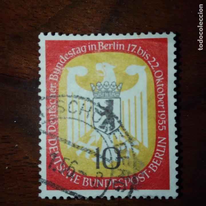 Sellos: BERLIN    A&Ntilde;O DE 1955    YT NUM. 114 - Foto 1