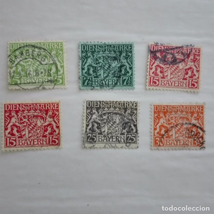 Sellos: BAVIERA A&Ntilde;O 1916 - Foto 1