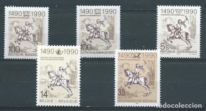 Sellos: Alemania,RDA,RFA,Berl&iacute;n,B&eacute;lgica y Austria,1990,UPU,michel 1978,nuevo,MNH**