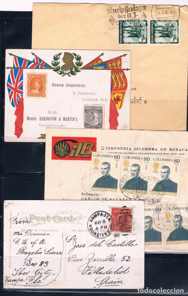 Sellos: Conjunto de 45 piezas de Historia Postal - Foto 1