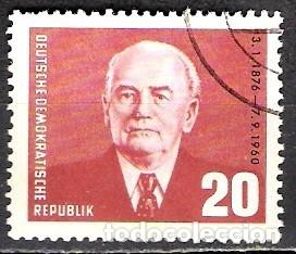 Sellos: ALEMANIA, RDA 1961 - USADO - Foto 1