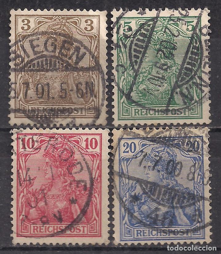 Sellos: ALEMANIA, IMPERIO 1900 - USADO - Foto 1
