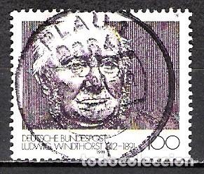 Sellos: ALEMANIA, RFA 1991 - USADO - Foto 1