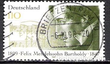 Sellos: ALEMANIA 1997 - USADO - Foto 1