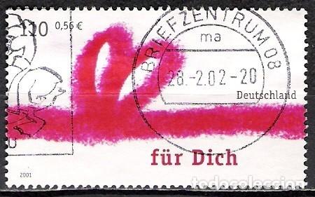 Sellos: ALEMANIA 2001 - USADO - Foto 1