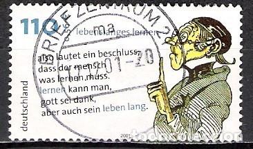 Sellos: ALEMANIA 2001 - USADO - Foto 1