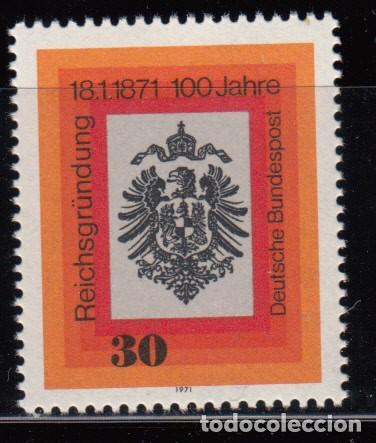 Sellos: ALEMANIA FEDERAL , 1971 YVERT N&ordm; 522  / ** / ,