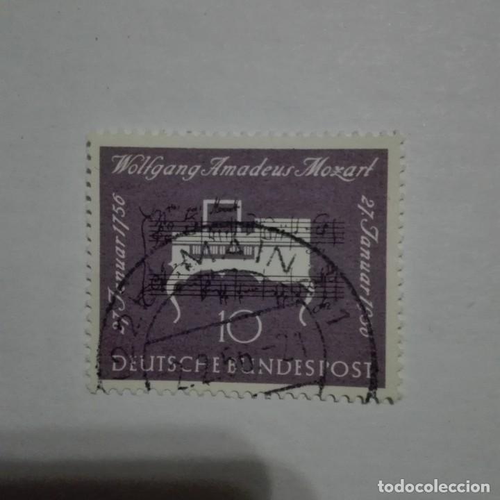 Stamps: REPUBLICA FEDERAL ALEMANA A&Ntilde;O DEL 1956 NUM Y T 105