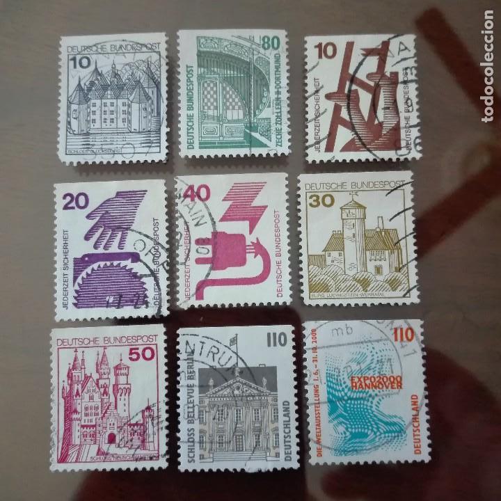 Stamps: REPUBLICA FEDERAL ALEMANA