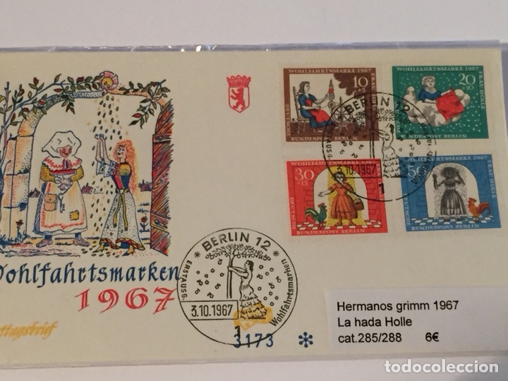 Sellos: Cuentos Hermanos Grimm YVERT 285/8 - Foto 1
