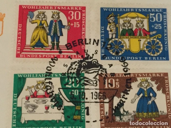 Sellos: Cuento Hermanos Grimm YVERT 262/5 - Foto 2