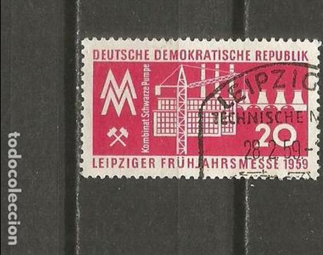 Francobolli: ALEMANIA DEMOCRATICA DDR SELLO YVERT NUM. 393 USADO