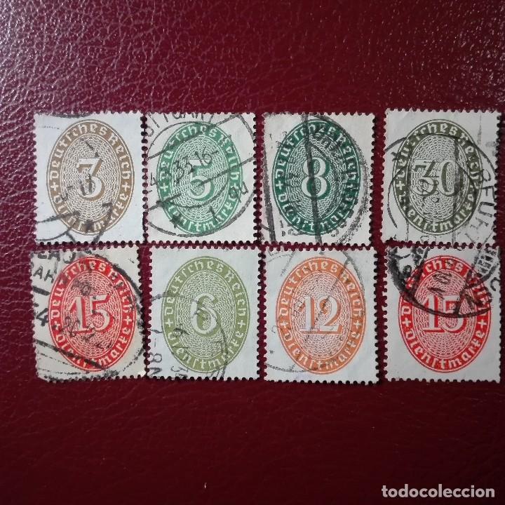 Stamps: IMPERIO A&Ntilde;OS DEL 1927 AL 1933 NUM YT S77-S78-S79-S83-S91-S87-S90