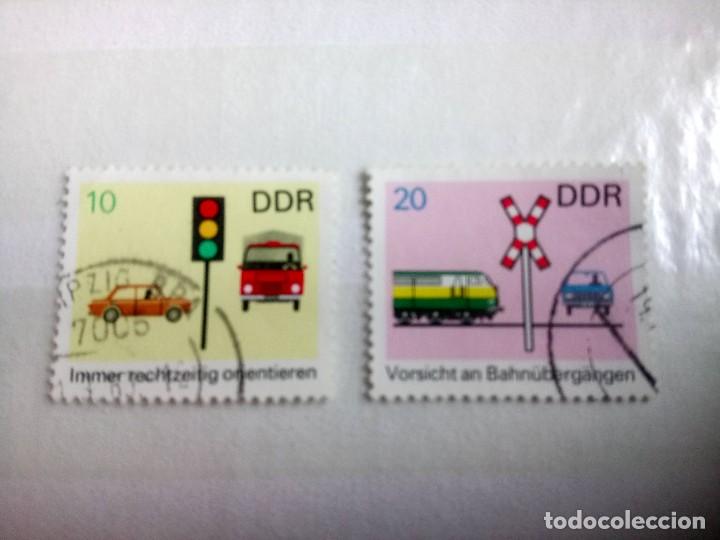 Selos: RDA, SE&Ntilde;ALES DE TR&Aacute;FICO, 1445/46 - SELLOS DE 1969