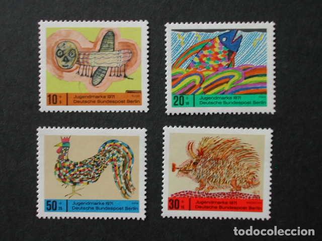Sellos: berlin 1971 - PRO JUVENTUD - YVERT N&ordm; 356-358** - Foto 1