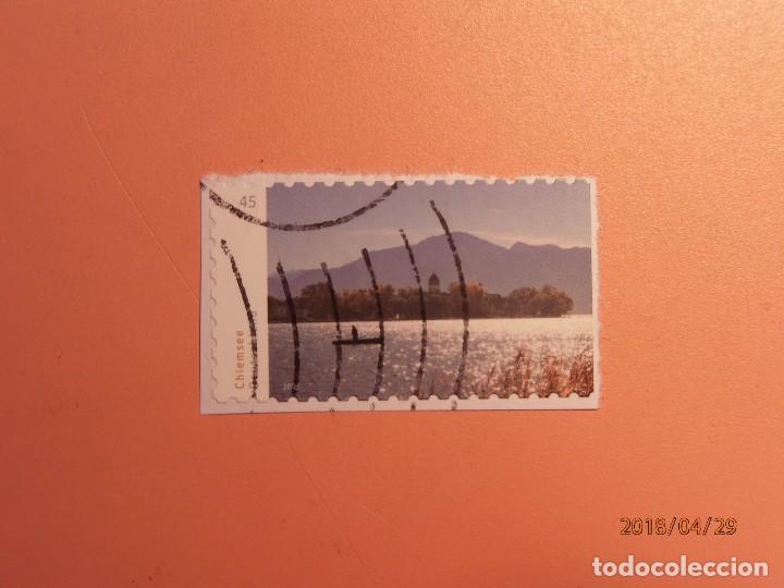Sellos: ALEMANIA - LAGO CHIEM - MAR DE BAVIERA.