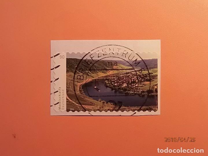 Sellos: ALEMANIA - RIOS - El LAZO DE MOSELLE - BREMM - Moselschleife - BRIEFZENTRUM.