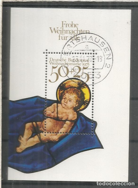 Sellos: ALEMANIA NAVIDAD 1978 - Foto 1
