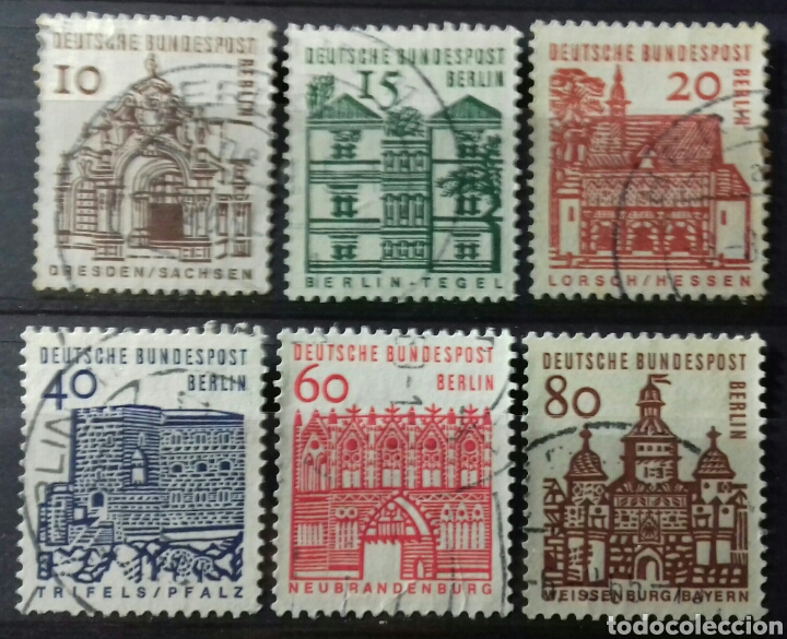 Sellos: Sellos de Berl&iacute;n, Edificios 1964-65 - Foto 1