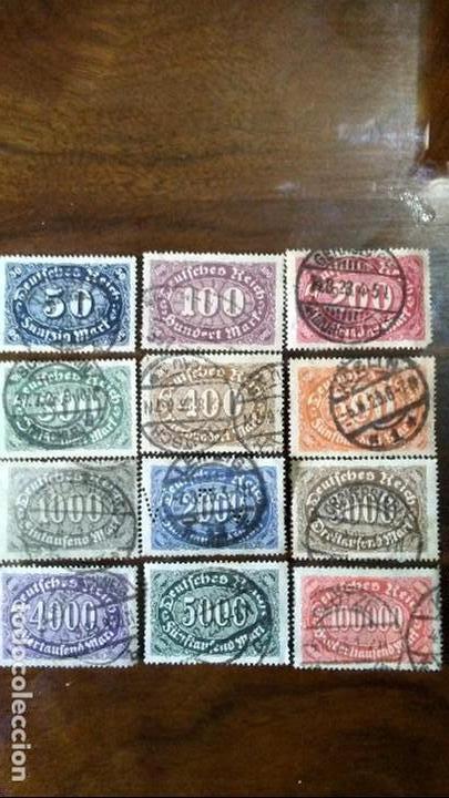 Sellos: IMPERIO A&Ntilde;O 1922  IT NUM. DEL 181 AL 192 - Foto 1