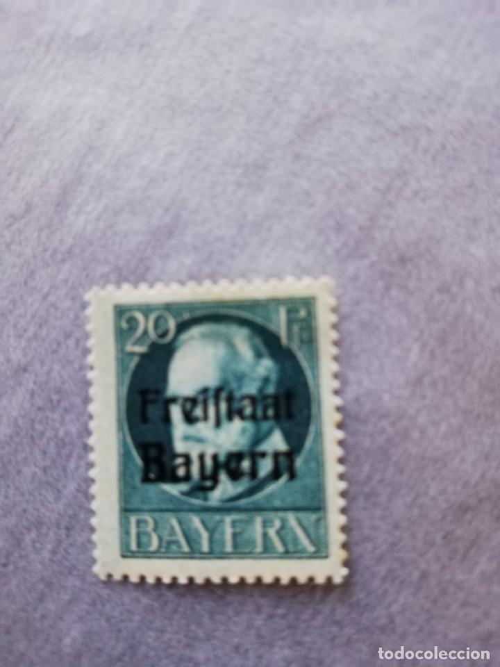 Sellos: BAVIERA A&Ntilde;O 1919 - Foto 1