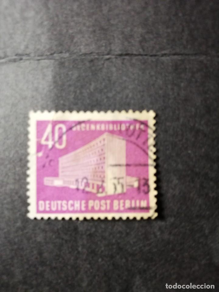 Sellos: BERLIN  A&Ntilde;O 1954  YT BE 101 - Foto 1