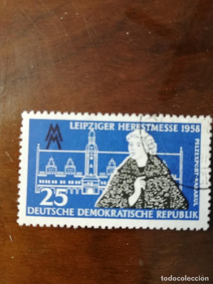 Sellos: DDR A&Ntilde;O 1958 YT NUM. 374 - Foto 1