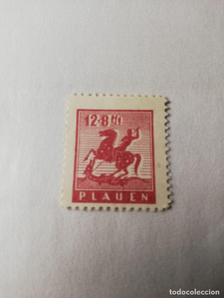 Timbres: PLAUEN A&Ntilde;O 1945