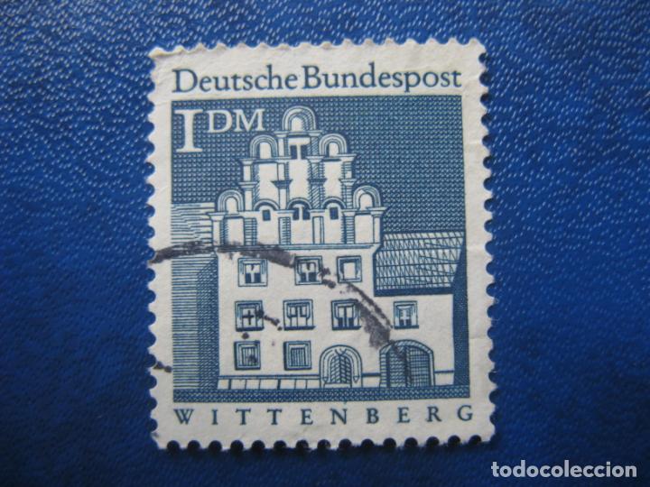 Sellos: Alemania Occid.1966 edificios historicos, Yvert 360 - Foto 1
