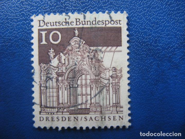 Sellos: Alemania Occid.1967 edificios historicos, Yvert 391 - Foto 1