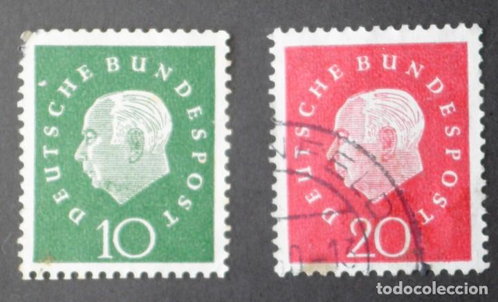 Stamps: 1959 Alemania Presidente Dr. Theodore Heuss