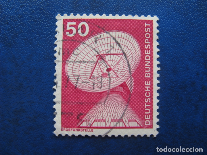 Sellos: alemania occid,,antena - Foto 1