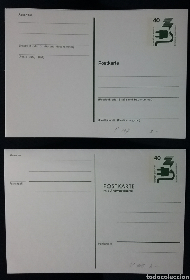 Sellos: Cartas Postales de Alemania - Foto 1