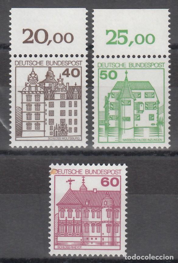 Selos: ALEMANIA FEDERAL. 1979 YVERT N&ordm; 876 / 878  /**/