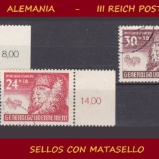 Sellos: LOTE DE SELLOS DEL III REICH ALEMAN, PARTIDO NACIONAL SOCIALISTA / NAZI / HITLER. Lote 176803162