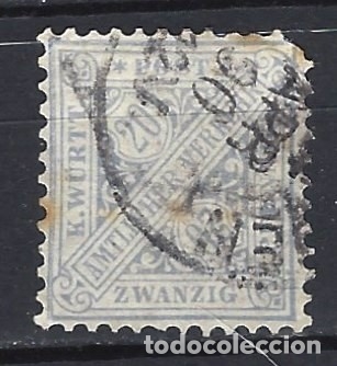 Stamps: W&Uuml;RTTEMBERG 1881-1902 - SELLOS DE SERVICIO - SELLO USADO