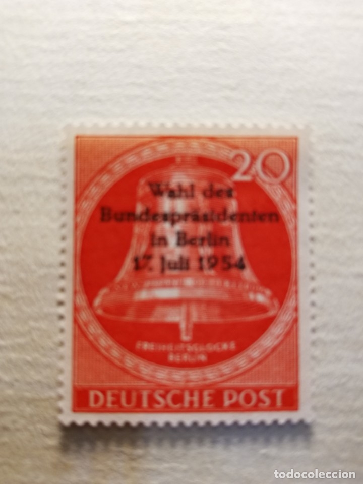 Sellos: BERLIN YT NUM 108  A&Ntilde;O 1954 - Foto 1