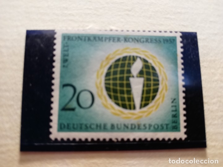 Sellos: BERLIN YT NUM 157 A&Ntilde;O 1957 - Foto 1