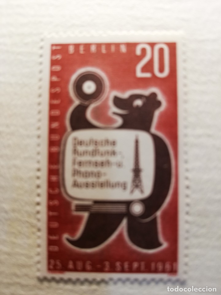 Sellos: BERLIN YT NUM 195   A&Ntilde;O 1961 - Foto 1