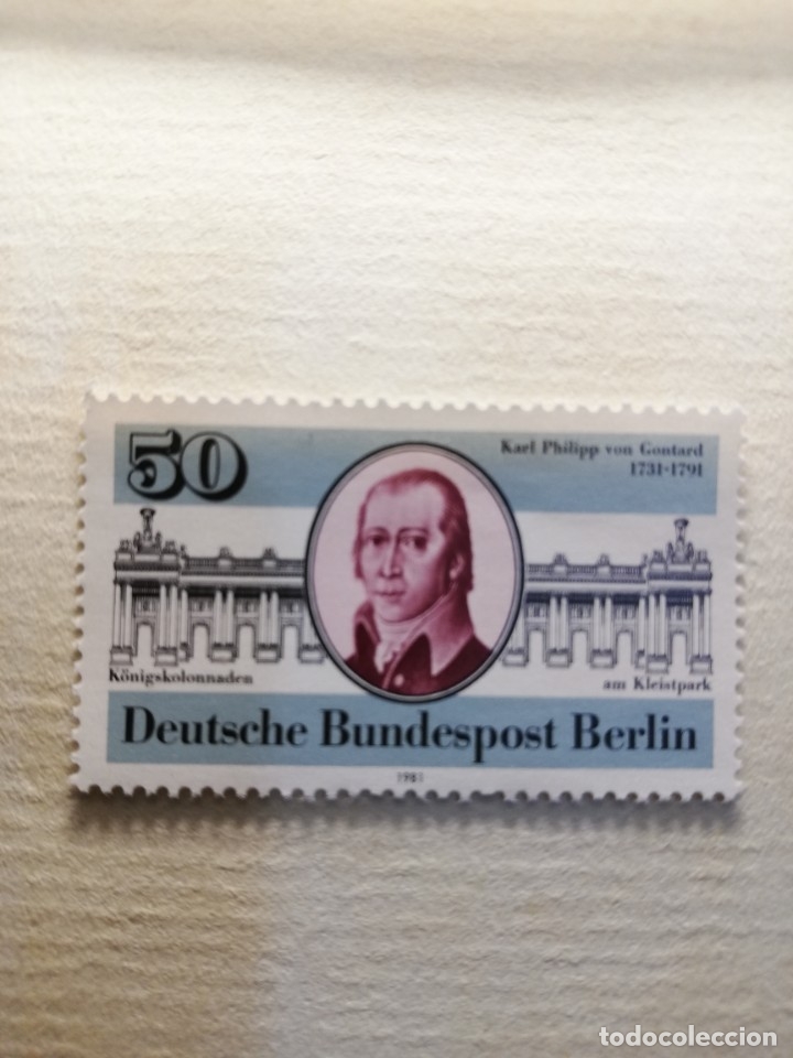Sellos: BERLIN YT NUM. 600 A&Ntilde;O 1981 - Foto 1