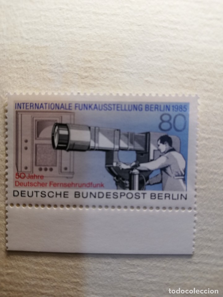 Sellos: BERLIN YT NUM. 703 A&Ntilde;O 1985 - Foto 1