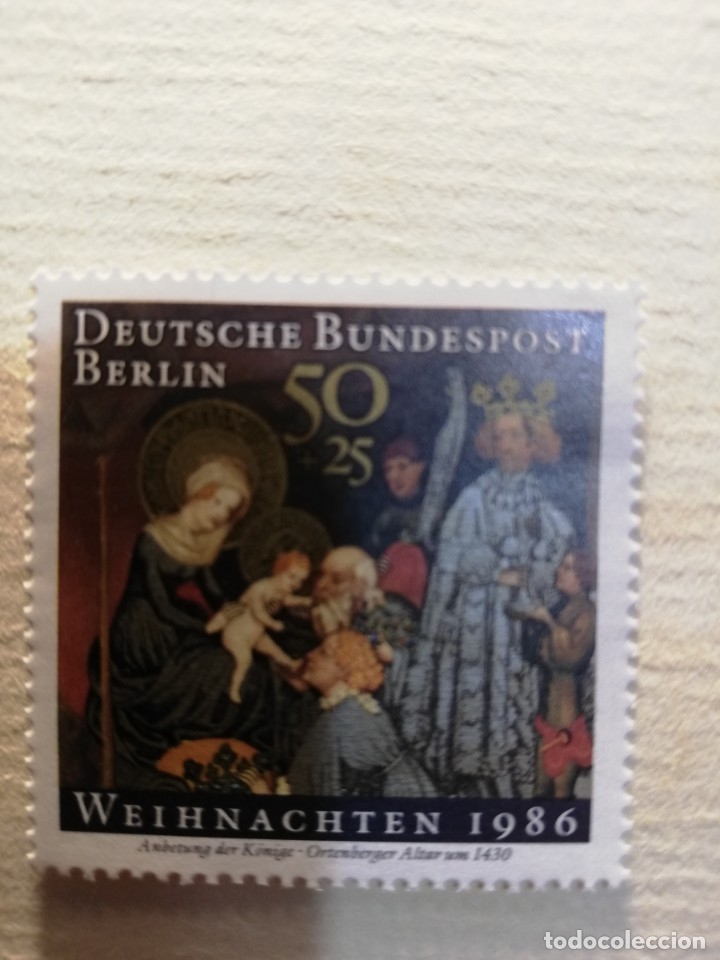 Sellos: BERLIN YT NUM. 730   A&Ntilde;O 1986 - Foto 1