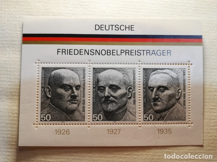 Briefmarken: REPUBLICA FEDERAL ALEMANA YT NUM BF 10 A&Ntilde;O 1975