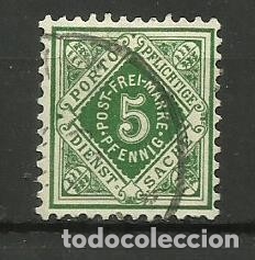 Stamps: ALEMANIA - WURTTEMBERG 1875-1901 - CIFRAS - SELLO USADO