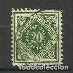 Stamps: ALEMANIA - WURTTEMBERG 1875-1901 - CIFRAS - SELLO USADO
